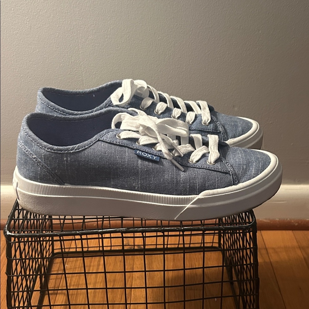 Roxy Denim Blue Casual Sneakers